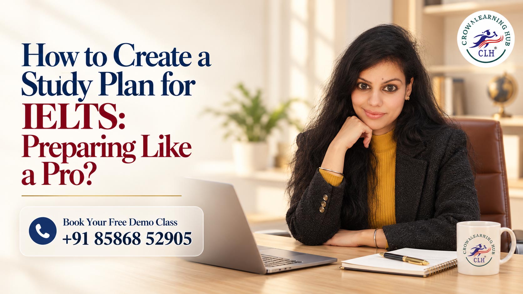 How to create a study plan for IELTS with expert guidance from Crown Learning Hub