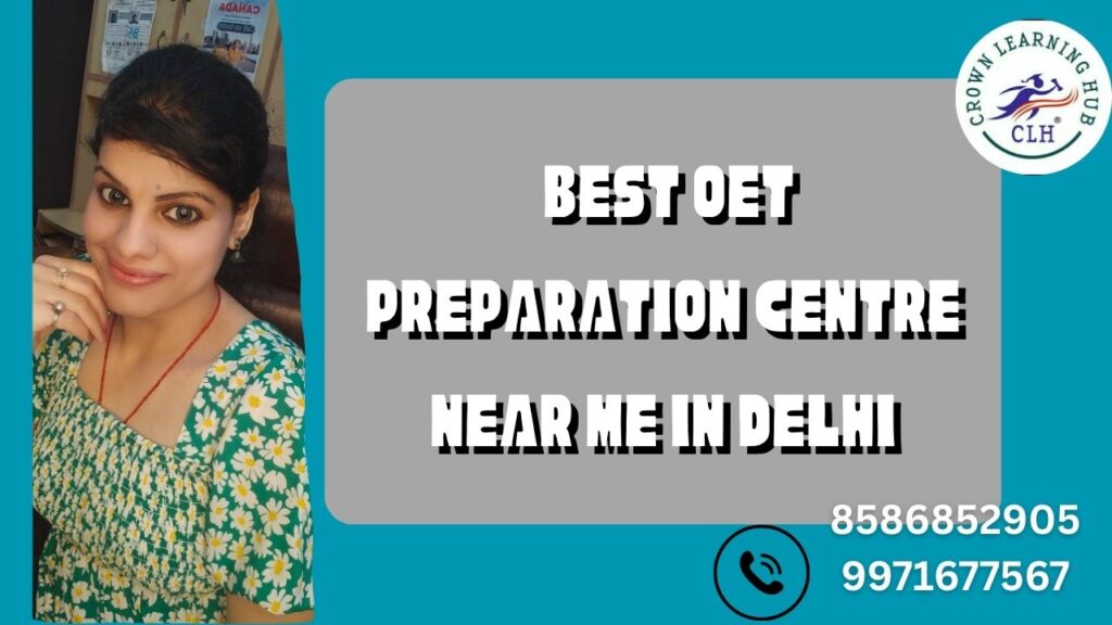 High quality OET preparation banner showing students in a Delhi classroom with focused learning that reflects the Best OET Preparation Centre Near Me in Delhi.