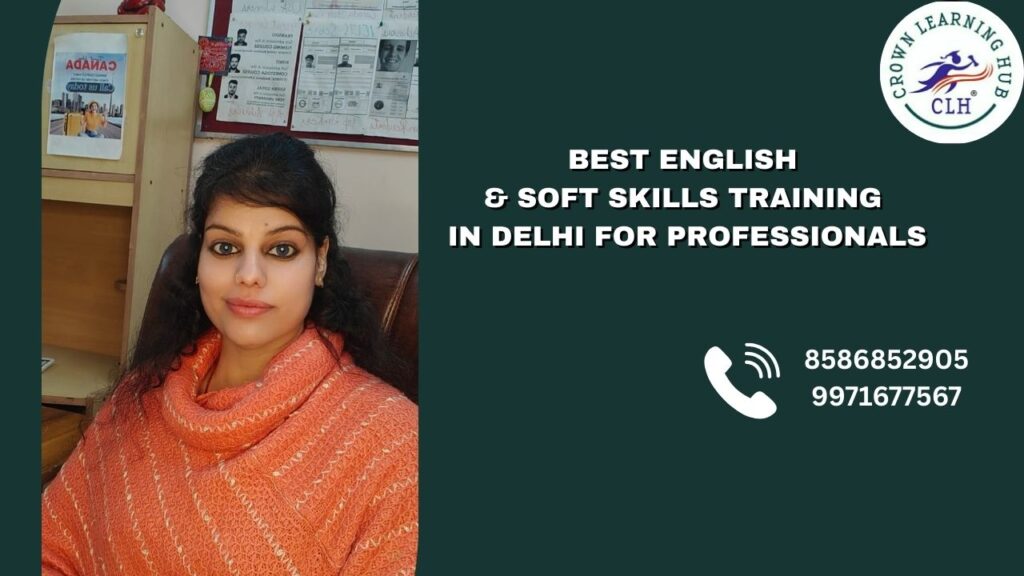 English and soft skills training session in Delhi for working professionals improving communication confidence at work