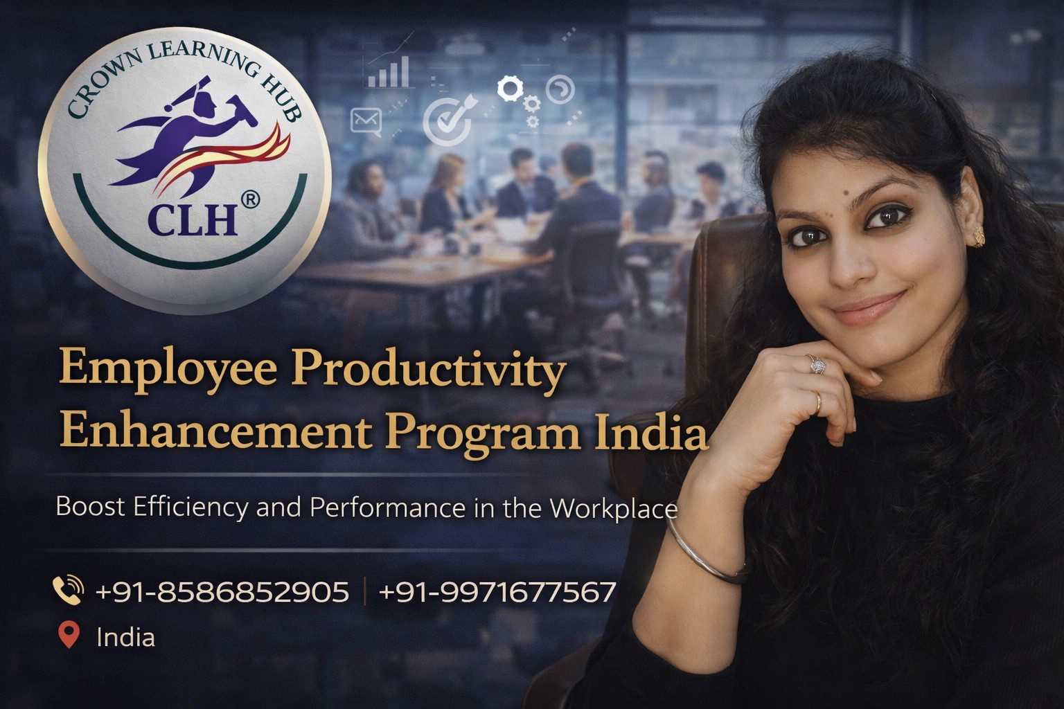 Program Enhacement Employee Productivity Enhancement Program India | Crown Learning Hub