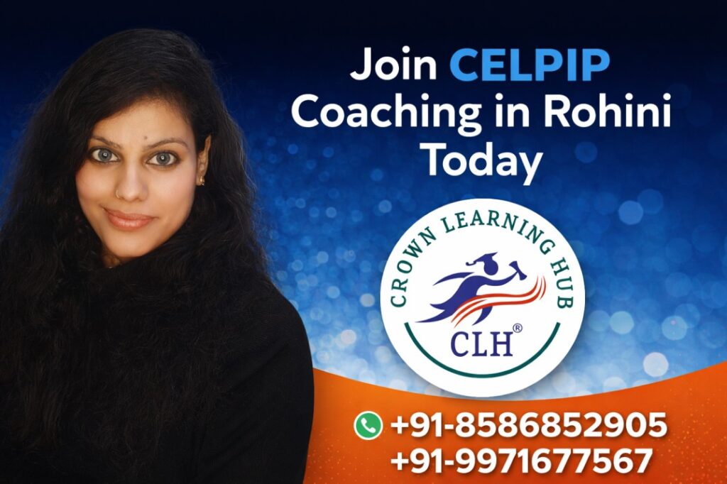 Students attending Join CELPIP Coaching in Rohini Today session with mentor guidance and focused classroom discussion