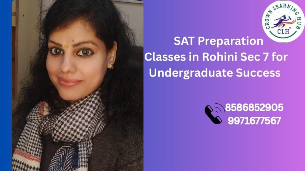Students attending SAT Preparation Classes in Rohini Sec 7 with focused mentoring for undergraduate success