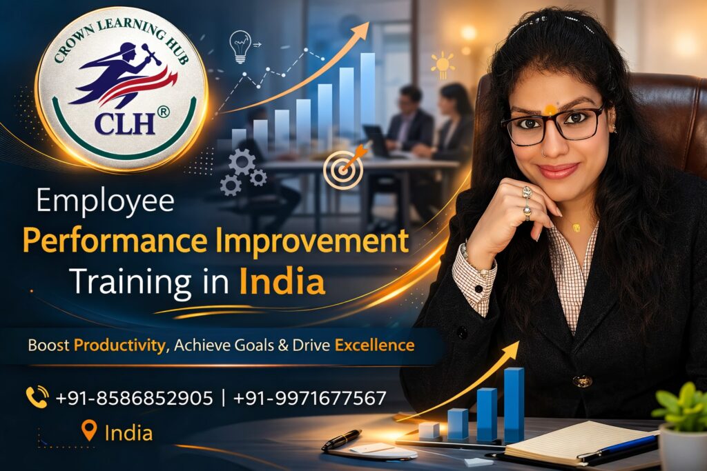 Employee Performance Improvement Training in India workshop session focused on productivity and leadership growth