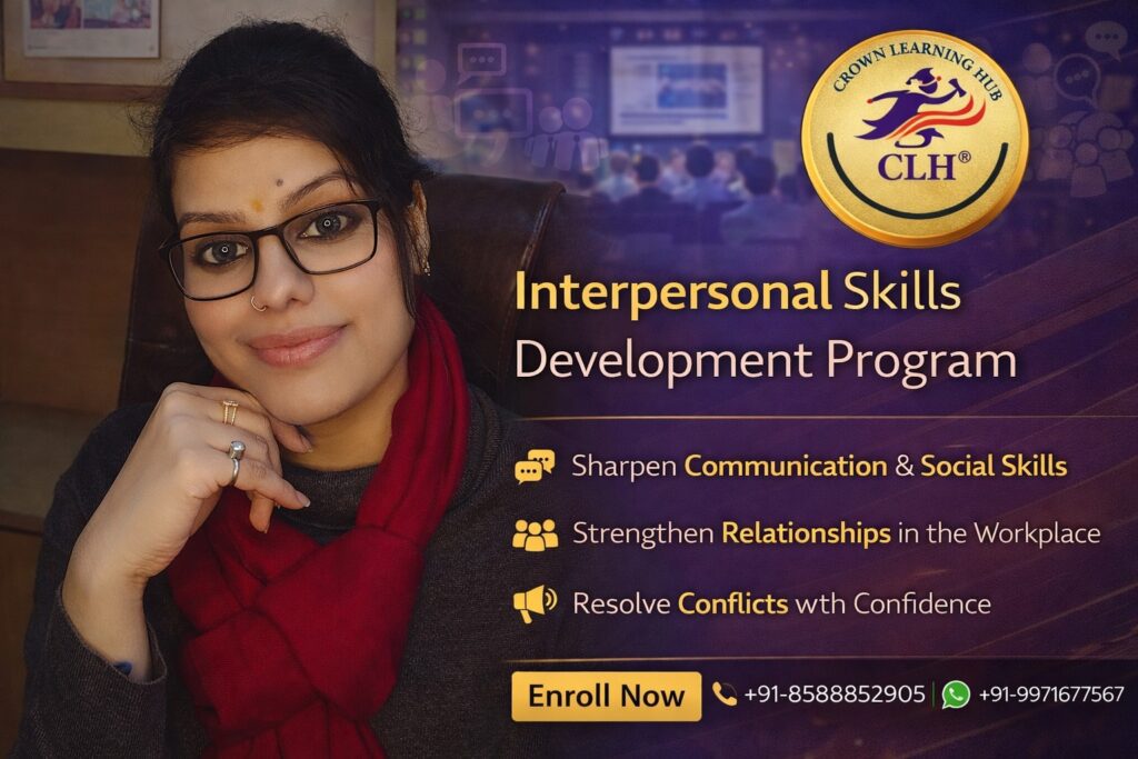 Interpersonal Skills Development Program session showing professionals improving communication and workplace confidence skills
