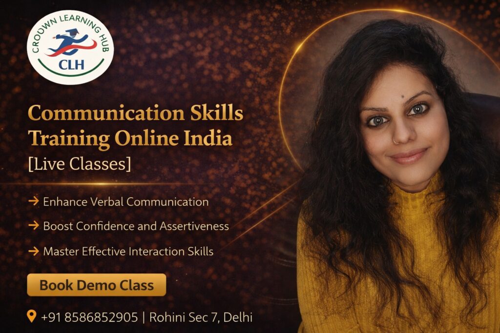 Students attending live communication skills training online India with mentor guidance and interactive sessions
