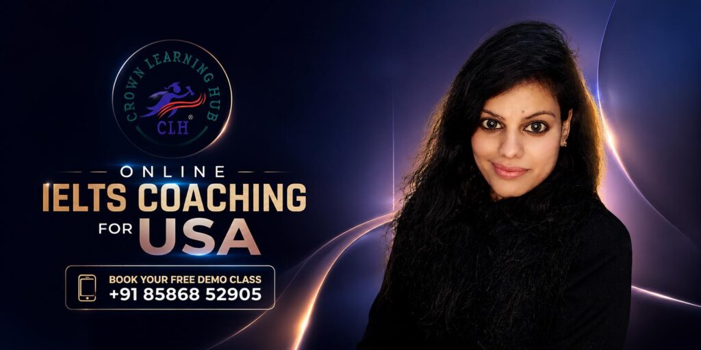 Student attending an online IELTS coaching session for USA admission with expert mentor support and study planning