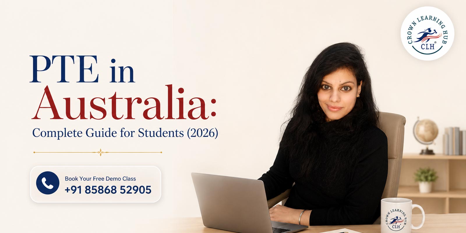 Students preparing for PTE in Australia with study material while planning Australian university admission in 2026