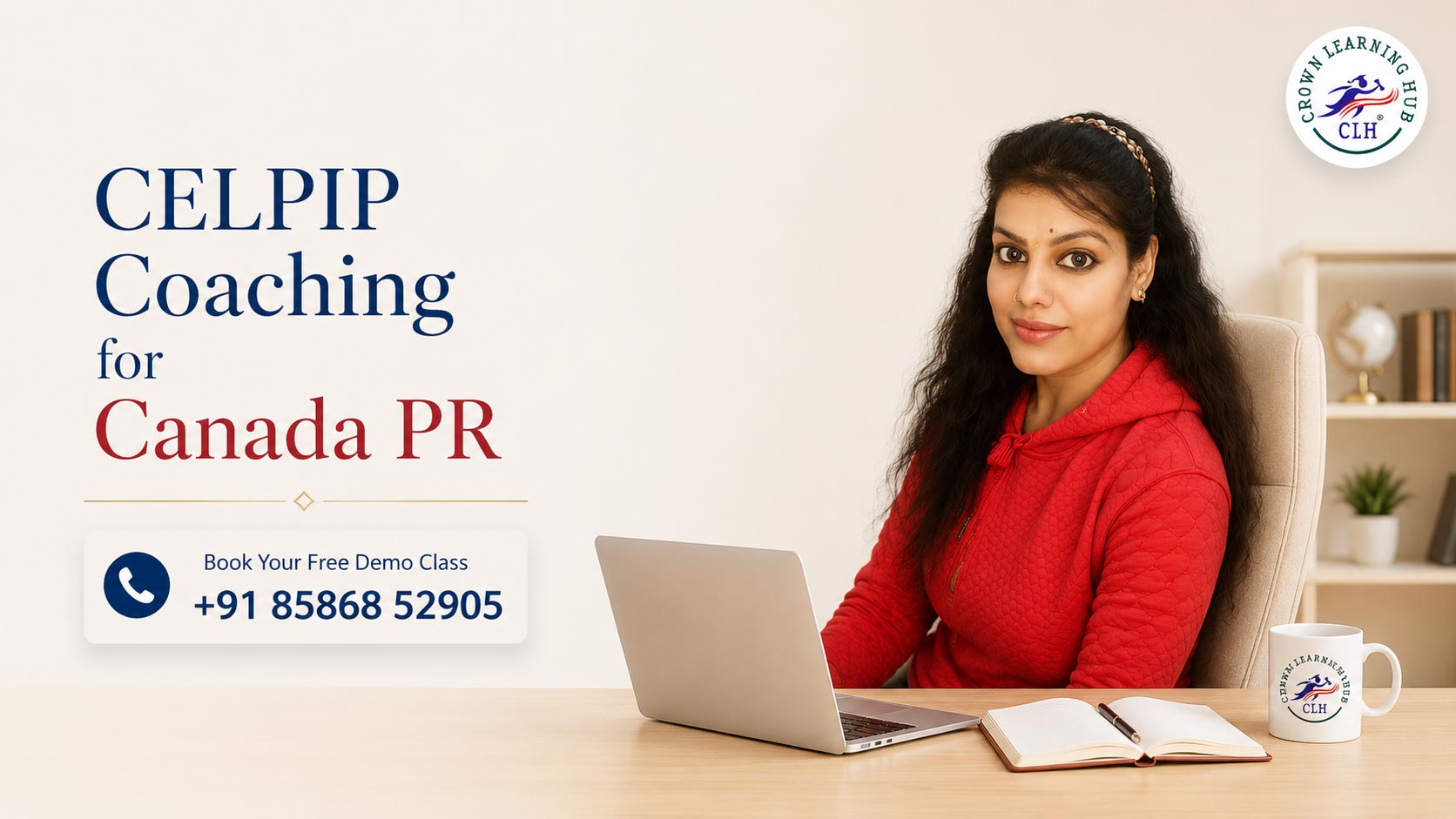 CELPIP Coaching for Canada PR with expert guidance from Crown Learning Hub