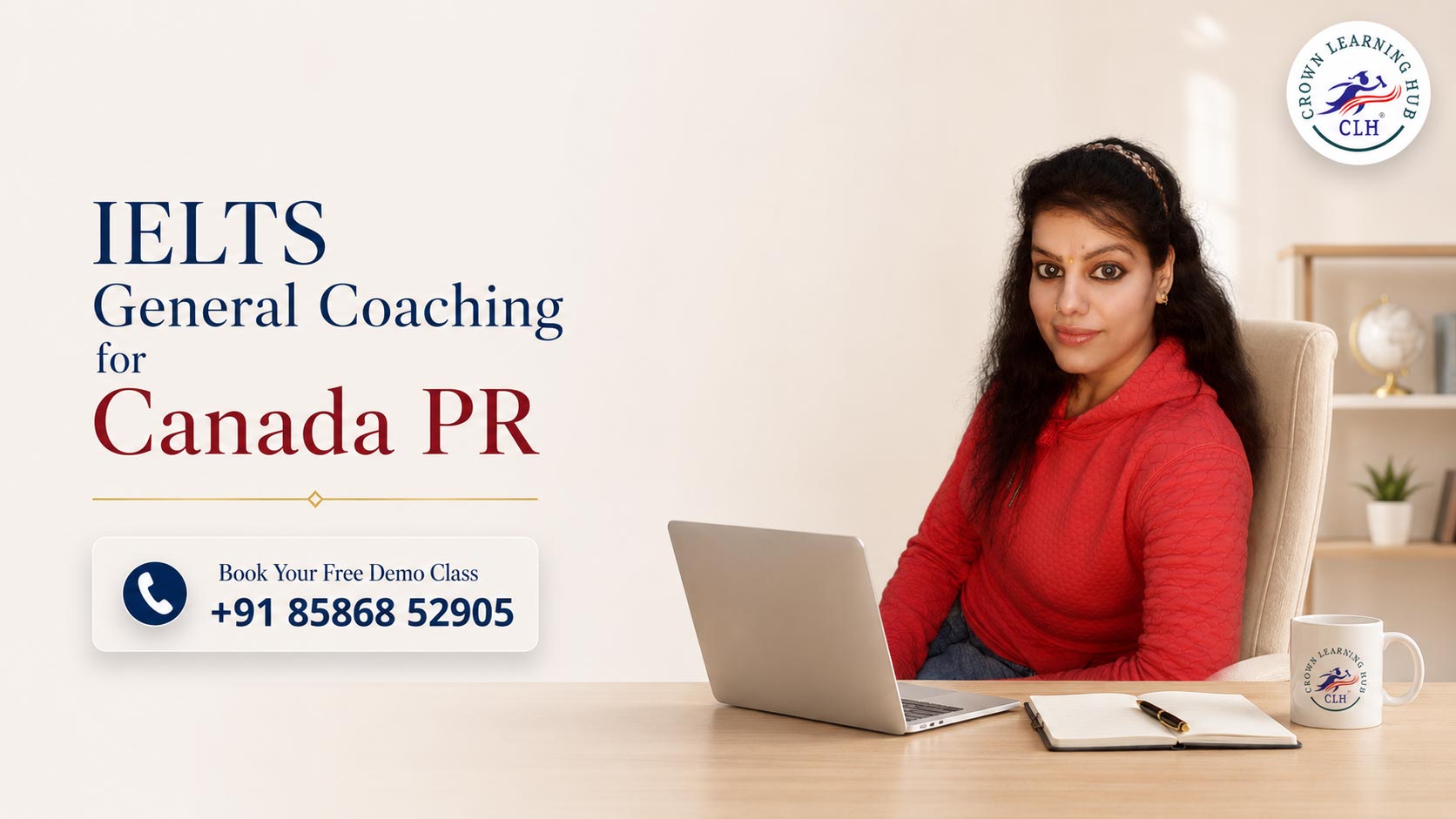 IELTS General Coaching for Canada PR at Crown Learning Hub