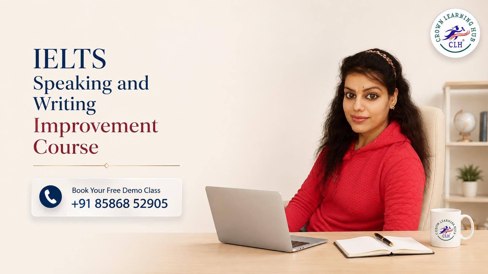 IELTS Speaking and Writing Improvement Course at Crown Learning Hub