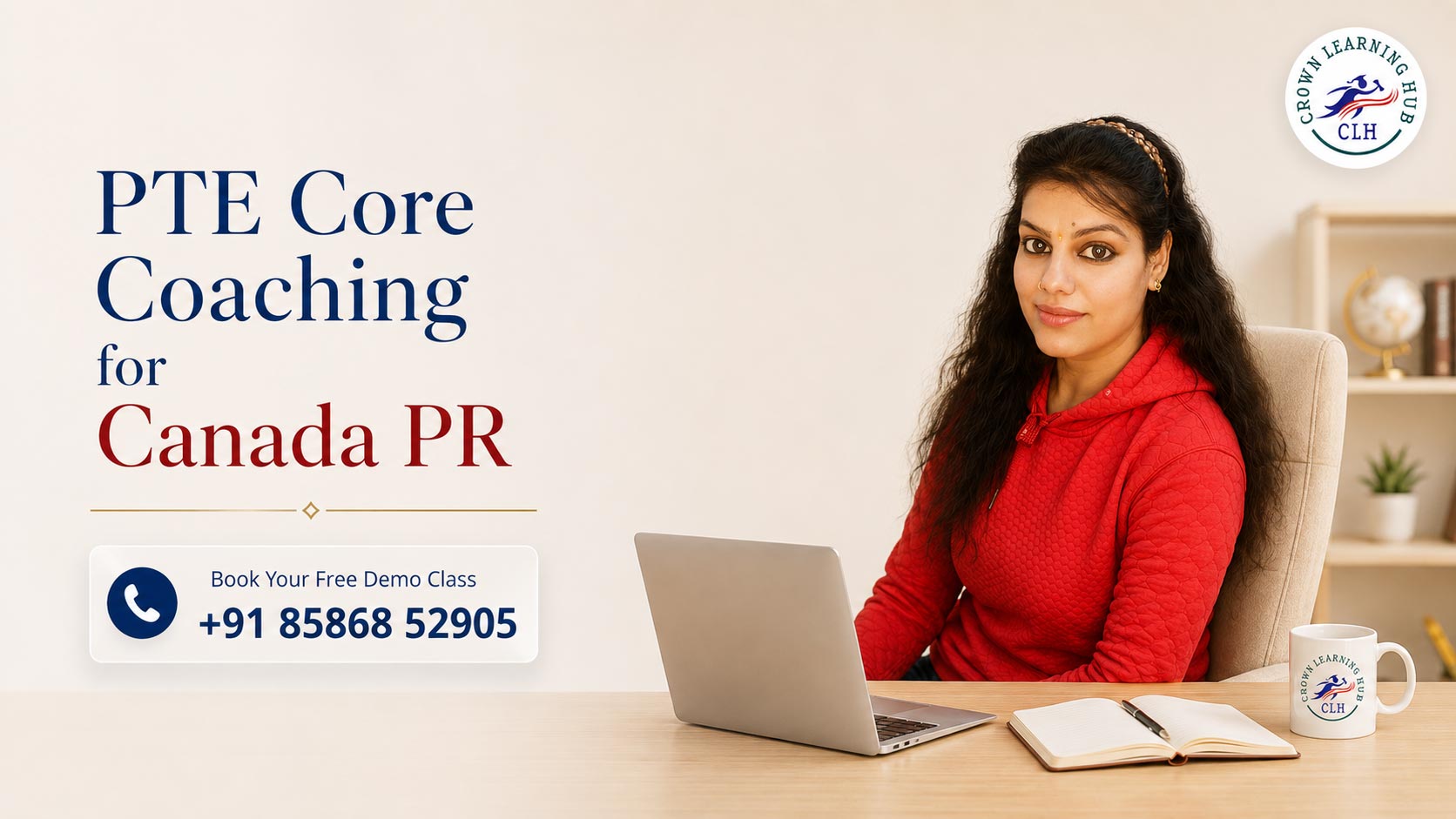 PTE Core Coaching for Canada PR by Crown Learning Hub