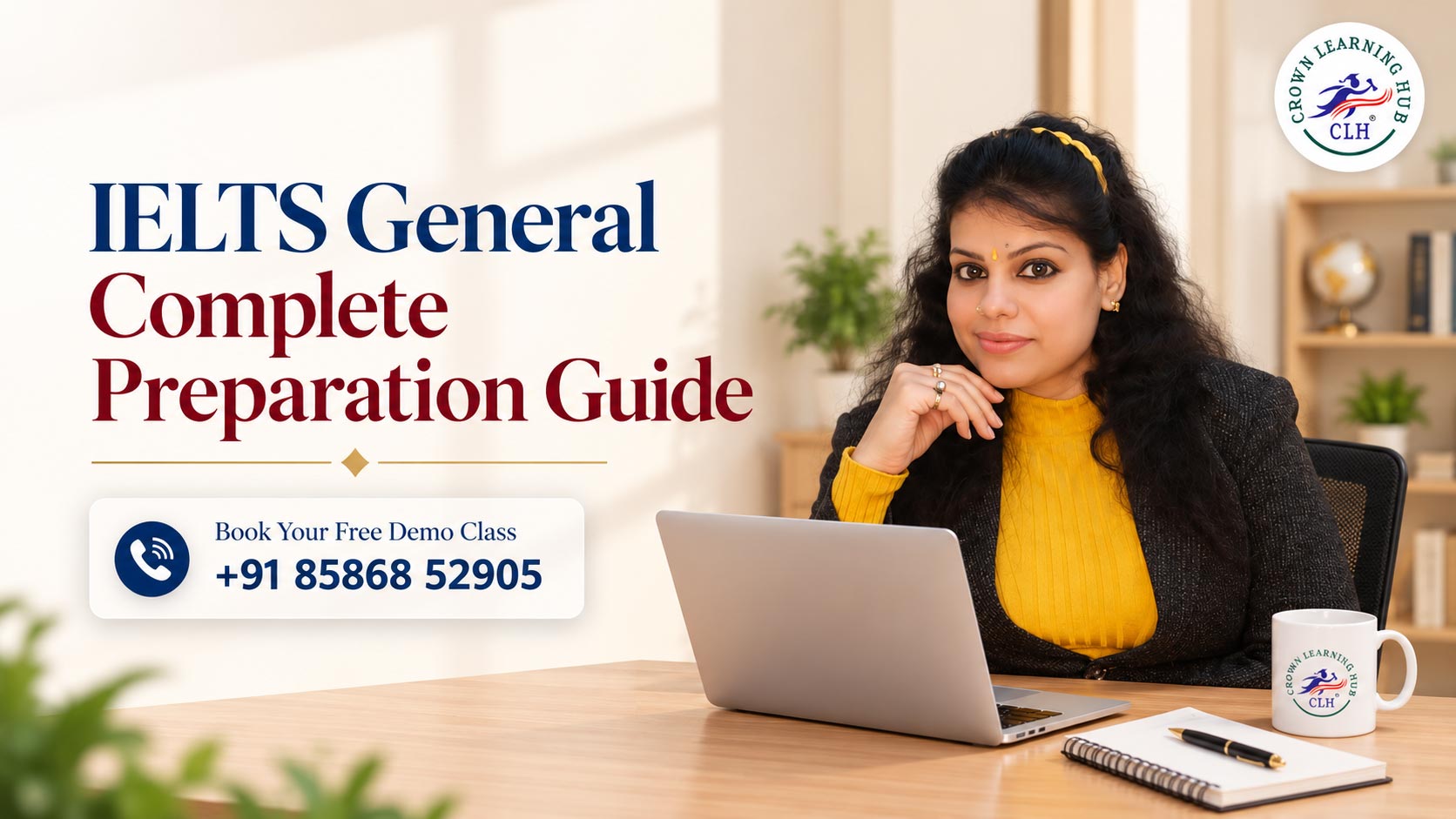 IELTS General Complete Preparation Guide by Crown Learning Hub